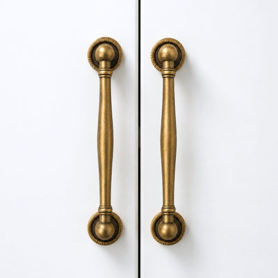 STACK antique brass 5 inch cabinet cup pull - ARCHANDLES