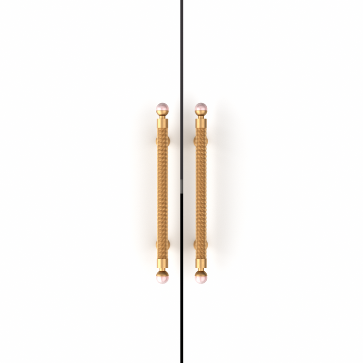 LUME - Brushed Brass 5" Knobs and Pulls