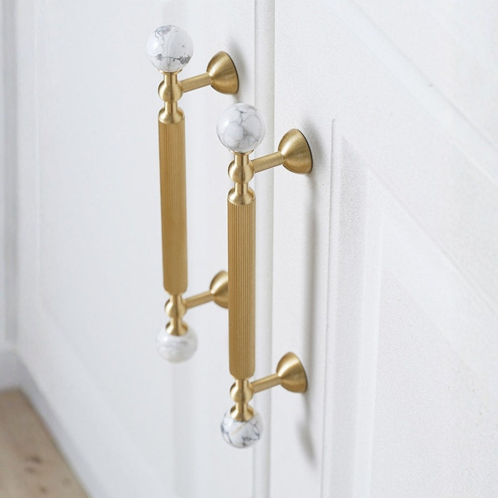 GLOW - Brushed Brass 10" Cabinet Pulls