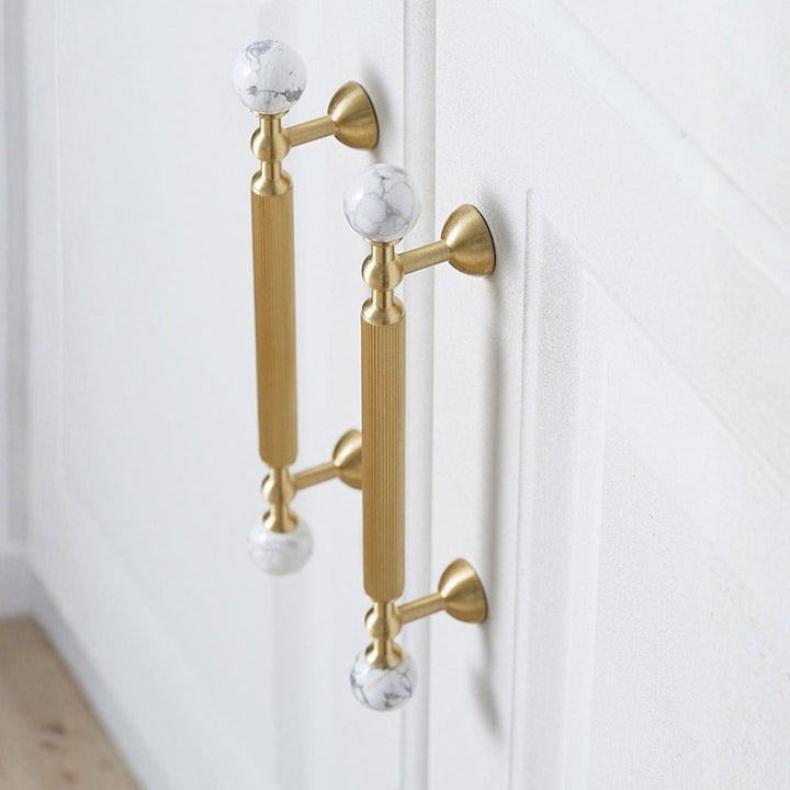 GLOW - Brushed Brass 10" Cabinet Pulls