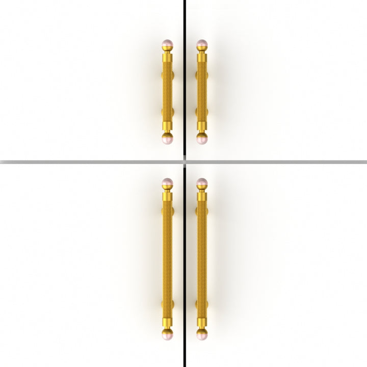 LUME - Brushed Brass 5" Knobs and Pulls