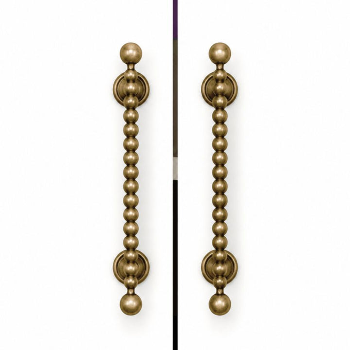 3.75 Inch Brushed Brass Cabinet Pulls | AURA