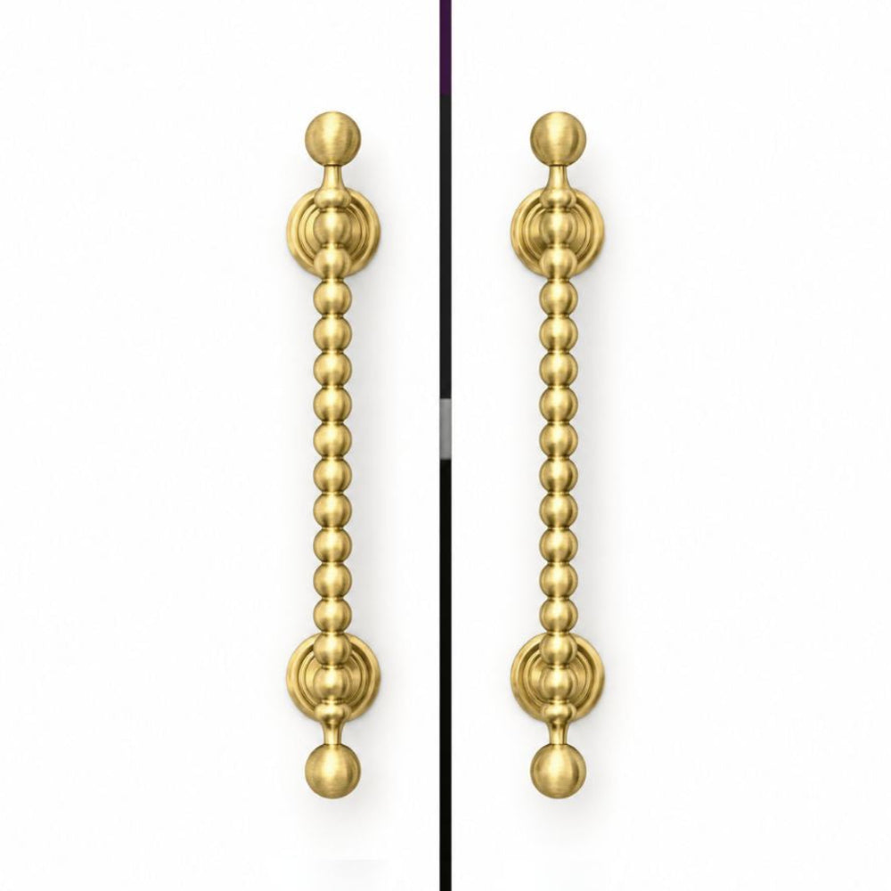 3.75 Inch Brushed Brass Cabinet Pulls | AURA
