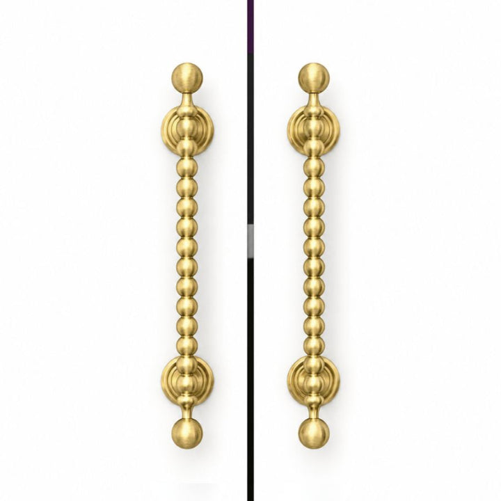 3.75 Inch Brushed Brass Cabinet Pulls | AURA