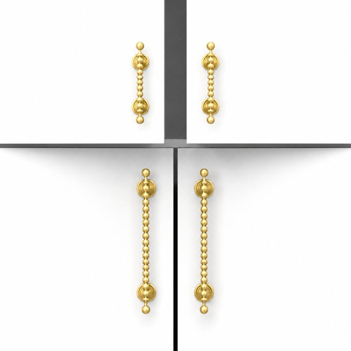 AURA - Brushed Brass 3.75" Knobs and Pulls