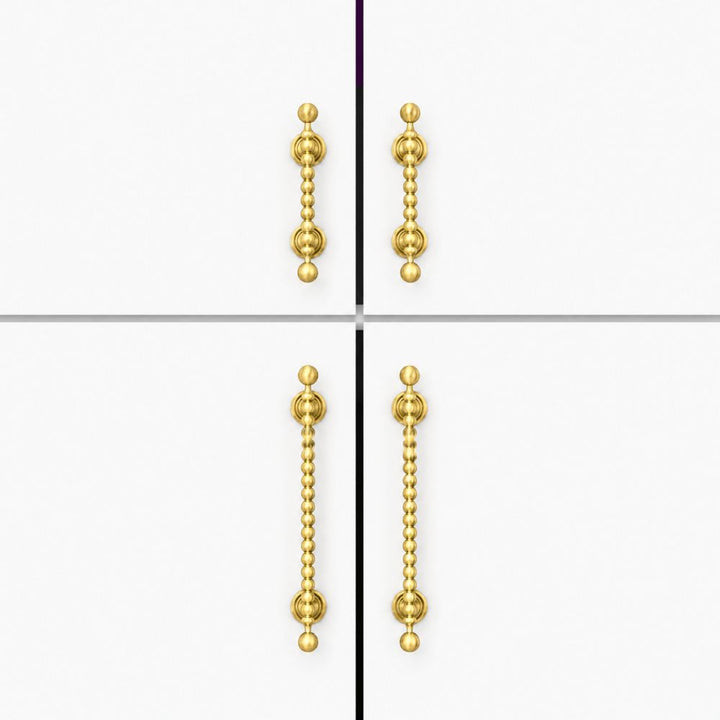 AURA - Brushed Brass 3.75" Knobs and Pulls