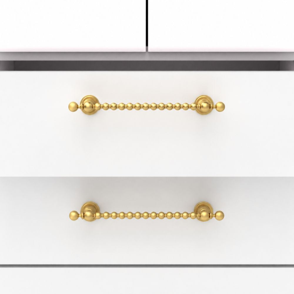 AURA - Brushed Brass 3.75" Knobs and Pulls