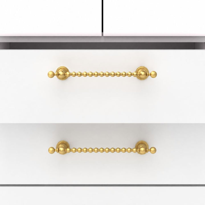 AURA - Brushed Brass 3.75" Knobs and Pulls