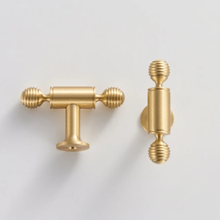 ECHO - Polished Gold 3.75" Knobs and Pulls
