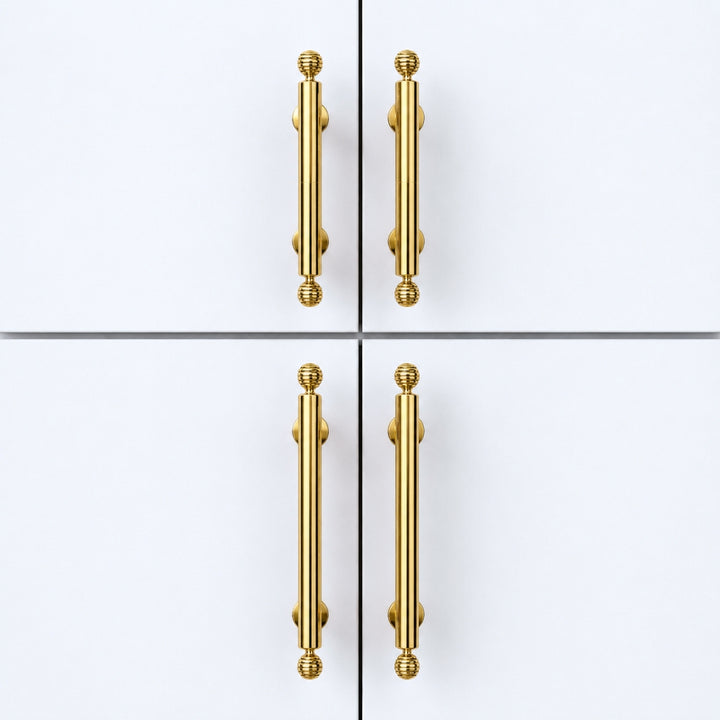 ECHO - Polished Gold 3.75" Knobs and Pulls
