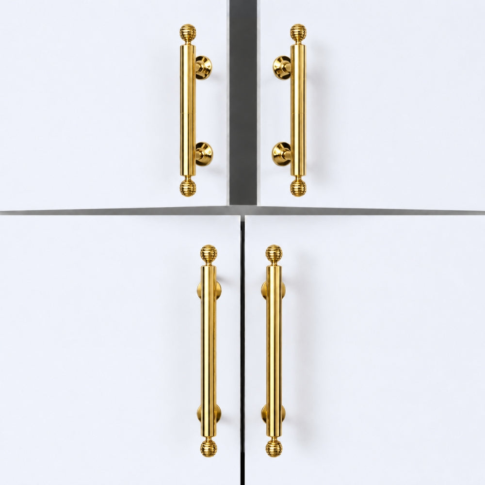 ECHO - Polished Gold 3.75" Knobs and Pulls