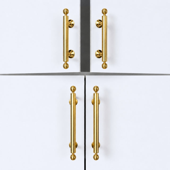 ECHO - Polished Gold 3.75" Knobs and Pulls