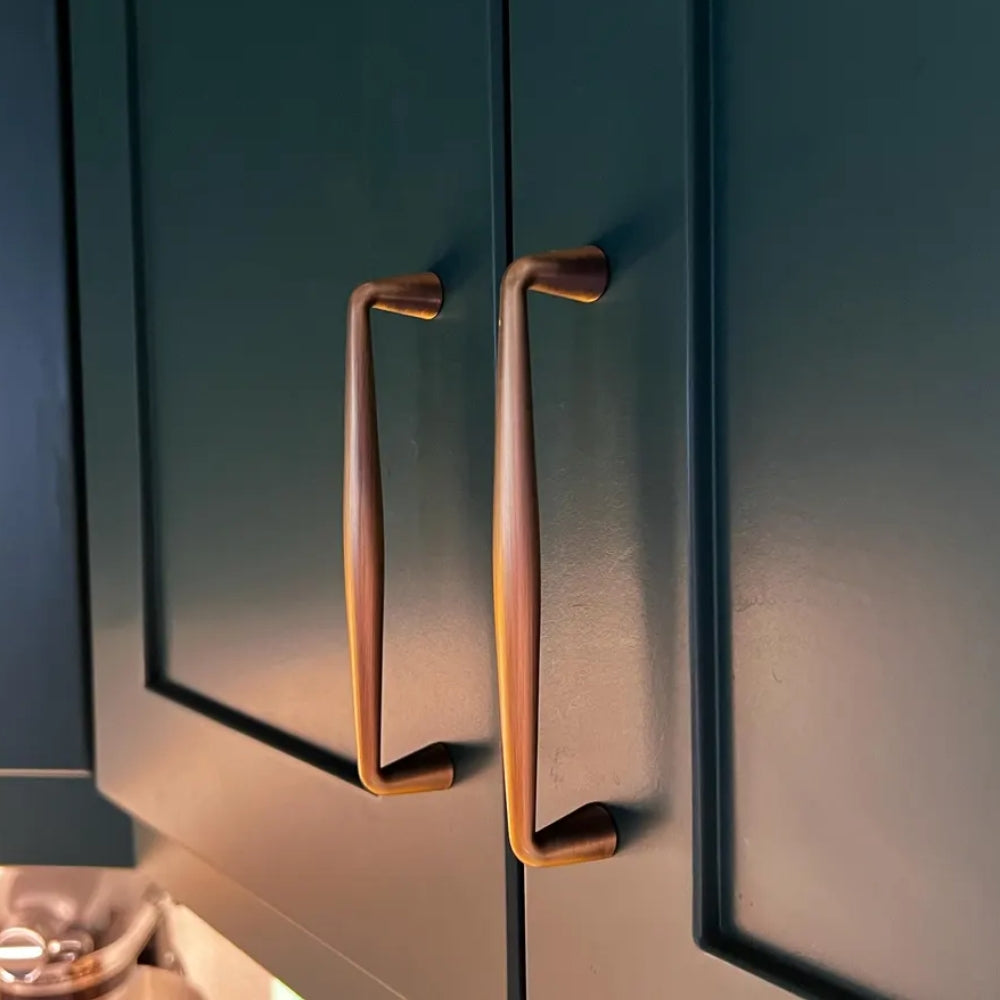 FLICKER - Antique Brass 10" Knobs and Pulls