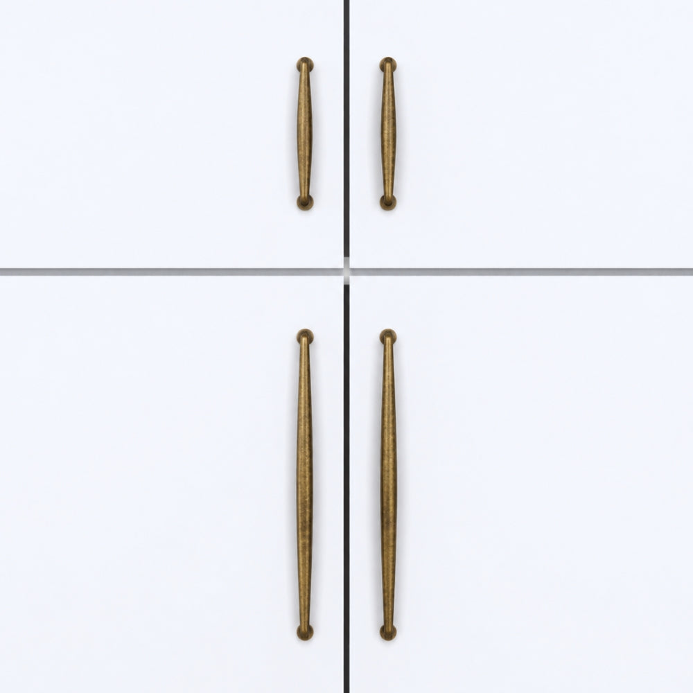 FLICKER - Antique Brass 10" Knobs and Pulls