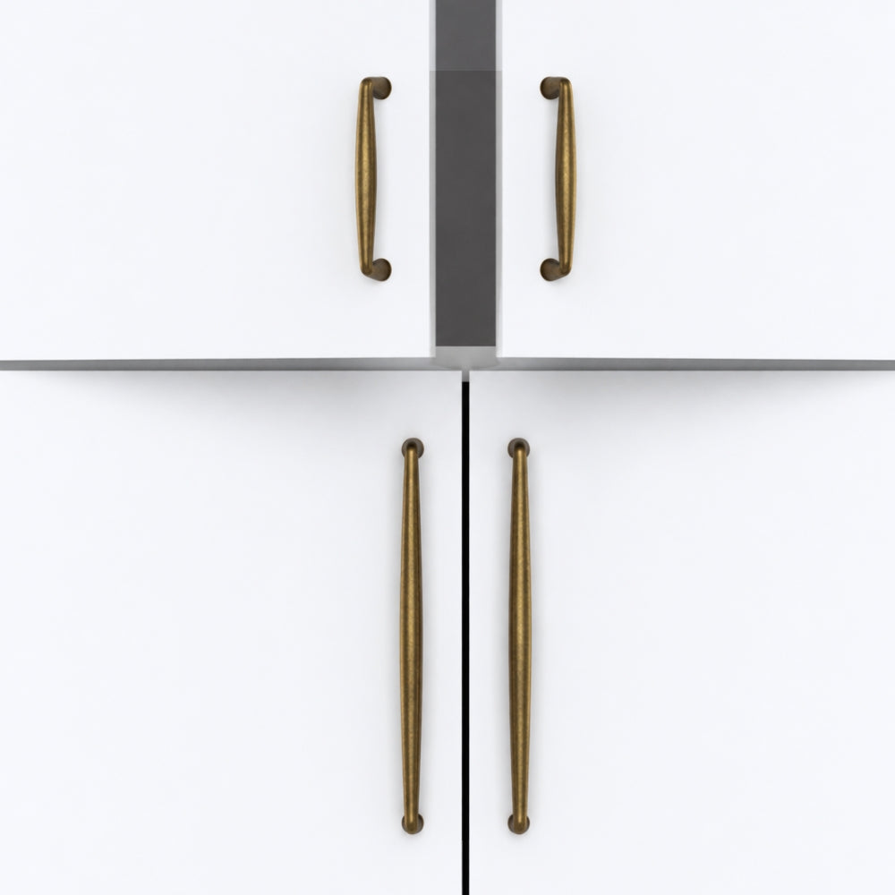 FLICKER - Antique Brass 10" Knobs and Pulls