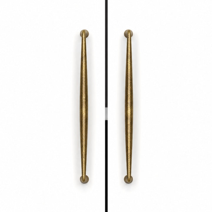 FLICKER - Antique Brass 10" Knobs and Pulls