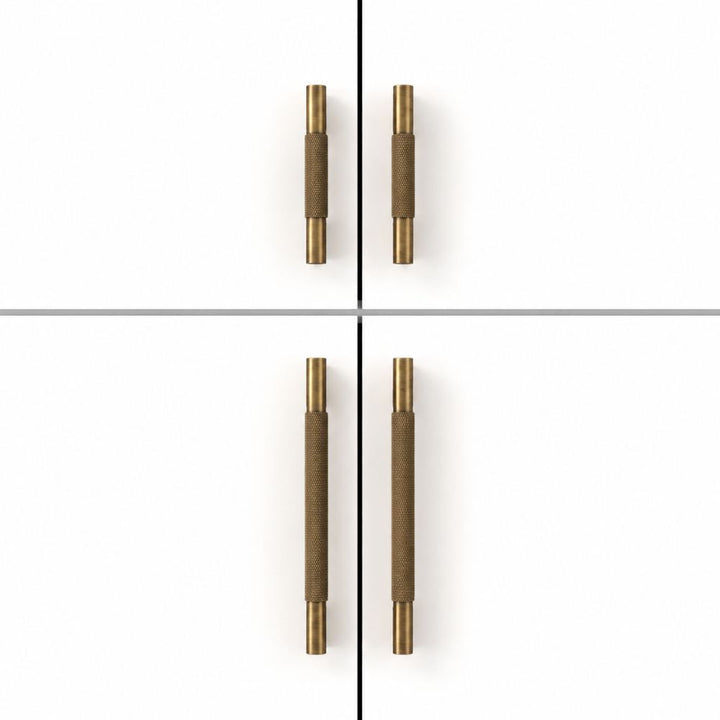 GLEAM - Antique Brass 5" Knobs and Pulls