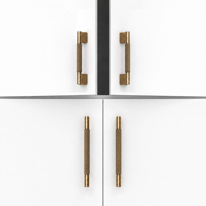 GLEAM - Antique Brass 5" Knobs and Pulls