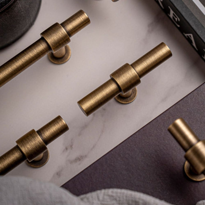 GLINT - Antique Brass 6.25" Knobs and Pulls