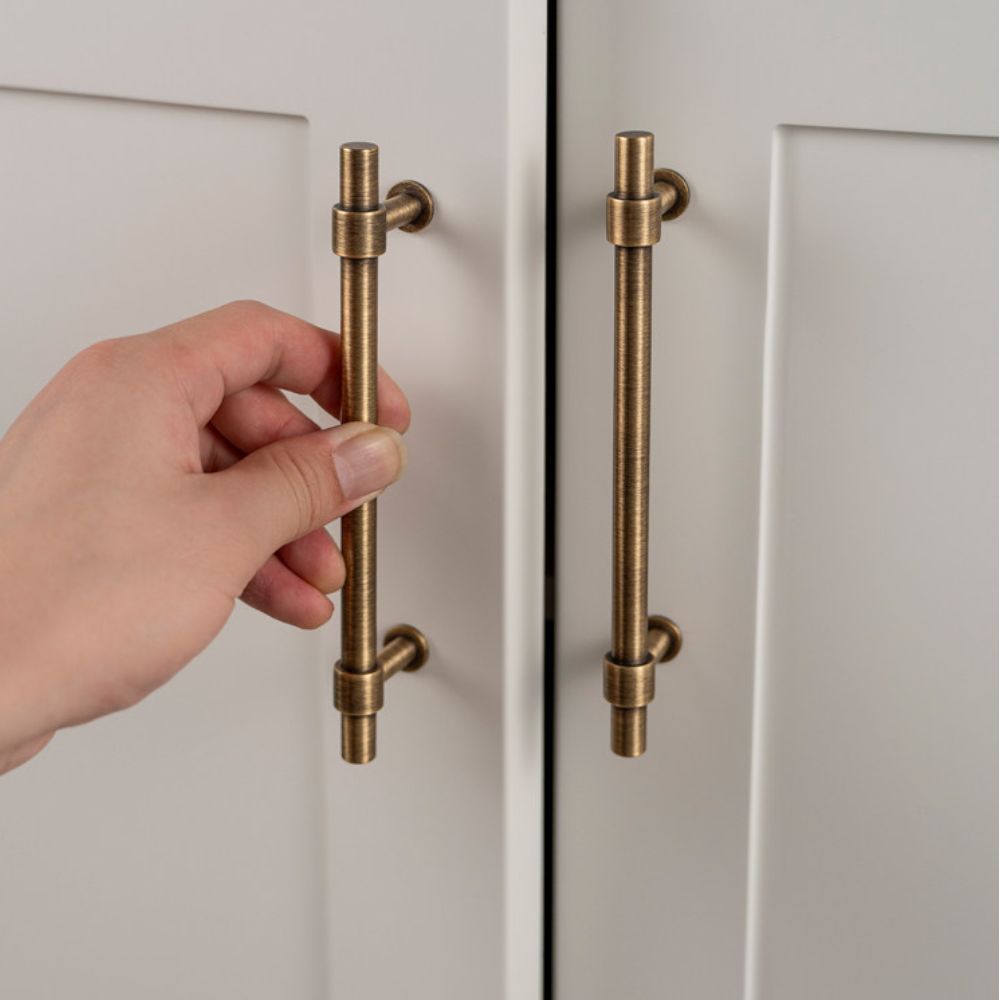 GLINT - Antique Brass 6.25" Knobs and Pulls