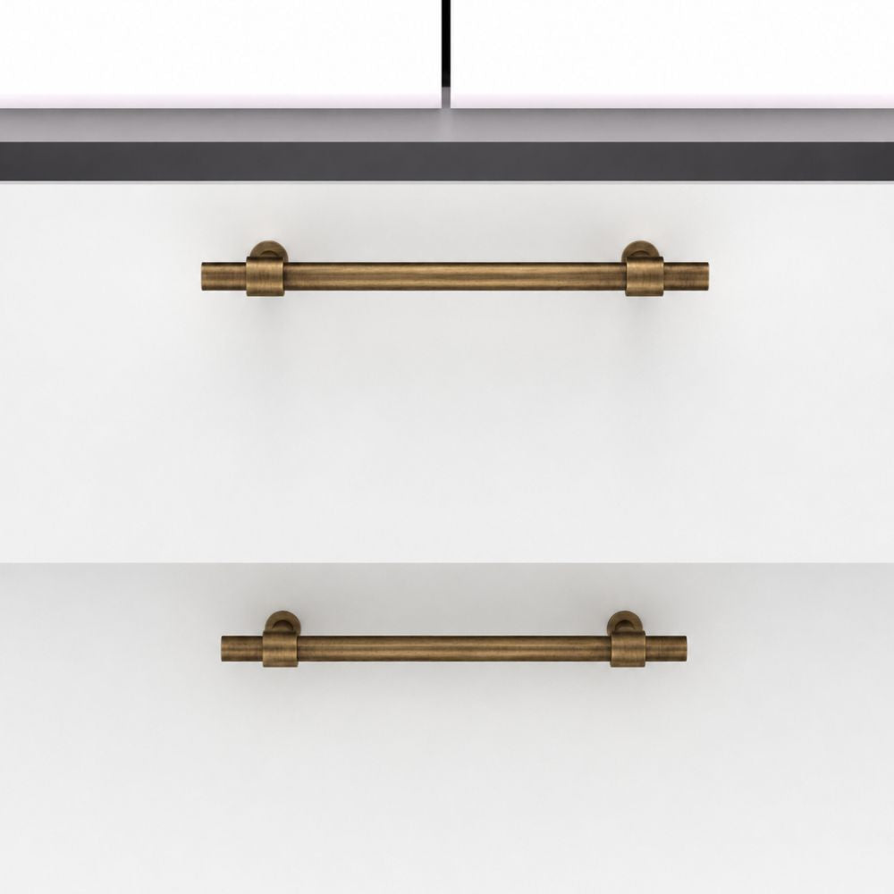 GLINT - Antique Brass 6.25" Knobs and Pulls