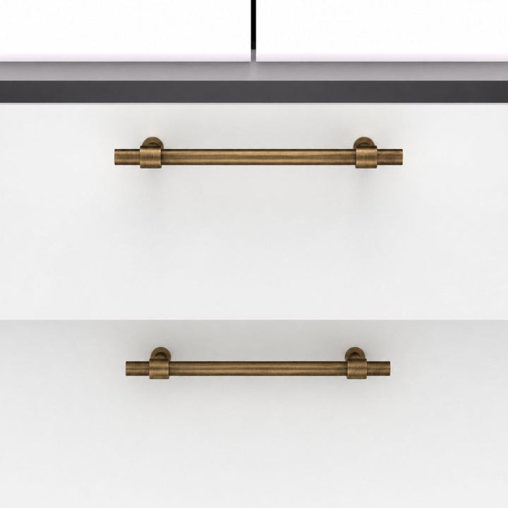 GLINT - Antique Brass 6.25" Knobs and Pulls