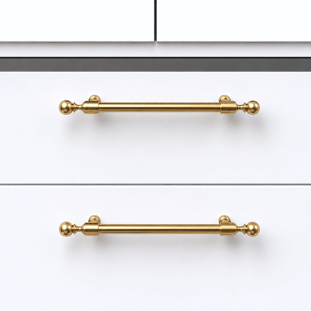 GRANITE - Polished Gold 10" Knobs and Pulls