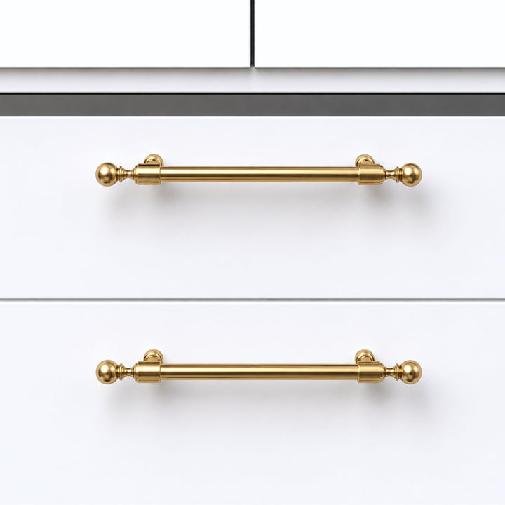 GRANITE - Polished Gold 10" Knobs and Pulls