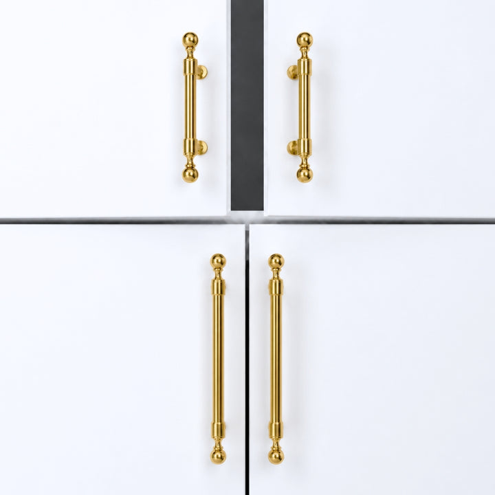 GRANITE - Polished Gold 10" Knobs and Pulls