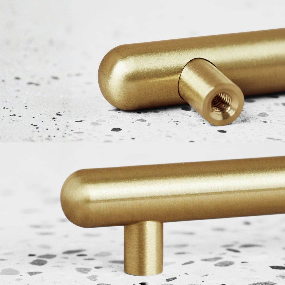 HAZE - Brushed Brass 6.25" Cabinet Pulls