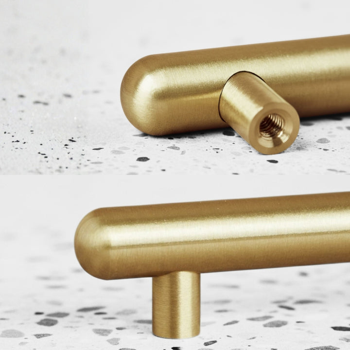HAZE - Brushed Brass 6.25" Cabinet Pulls