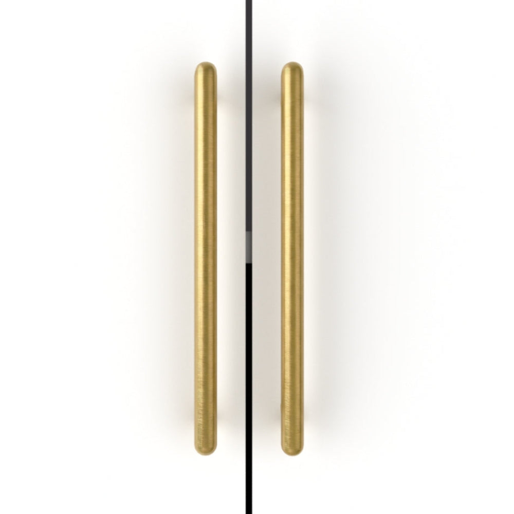6.25 Inch Brushed Brass Cabinet Pulls | HAZE