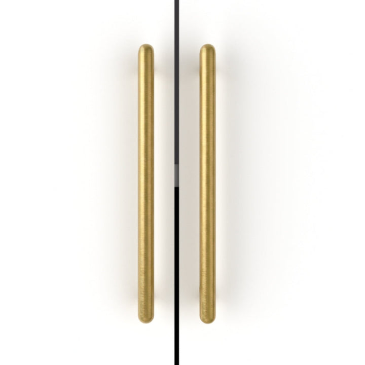 6.25 Inch Brushed Brass Cabinet Pulls | HAZE