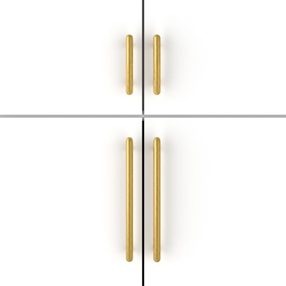 HAZE - Brushed Brass 6.25" Cabinet Pulls
