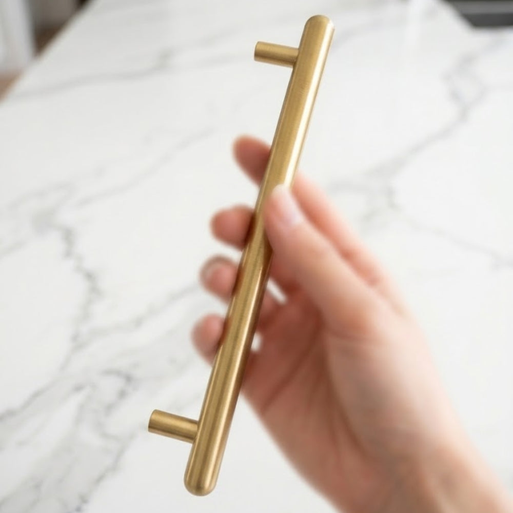 HAZE - Brushed Brass 6.25" Cabinet Pulls