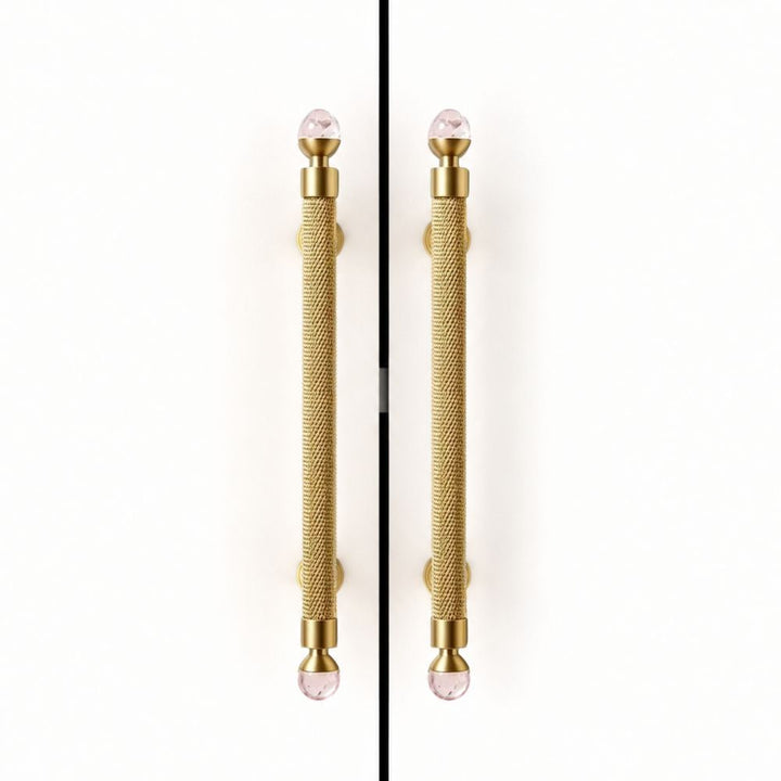 5 Inch Brushed Brass Cabinet Pulls | LUME