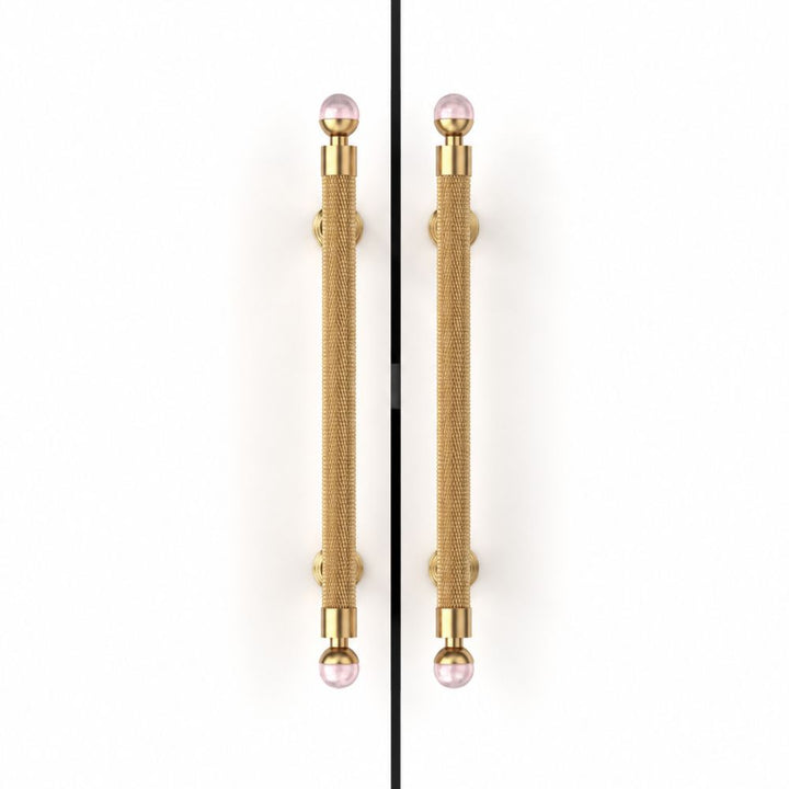 LUME - Brushed Brass 5" Knobs and Pulls