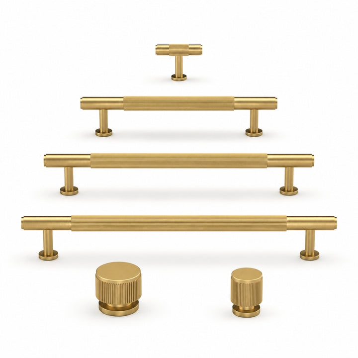 MIST - Brushed Brass 7.5" Cabinet Pulls