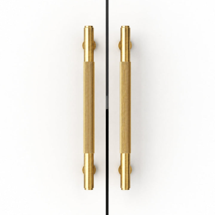 7.5 Inch Brushed Brass Cabinet Pulls | MIST