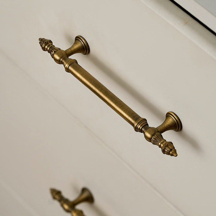 MOUNT - Antique Brass 3.75" Knobs and Pulls