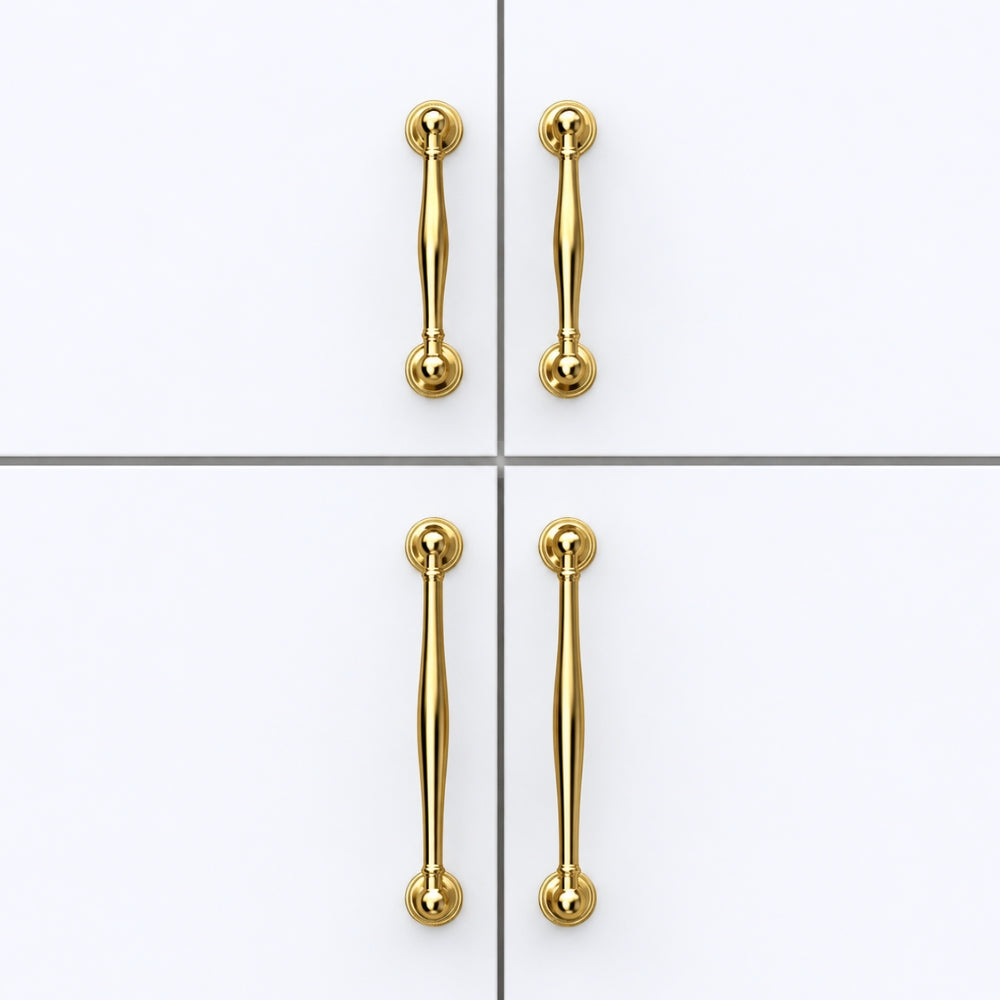 STACK - Antique Brass 5" Knobs and Pulls