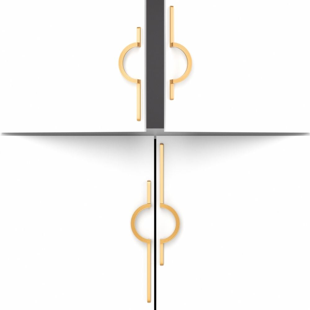 WHISP - Brushed Gold 10" Cabinet Pulls