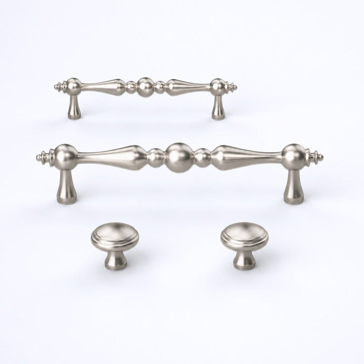 3.75 Inch Brushed Nickel Cabinet Pulls | AIRY