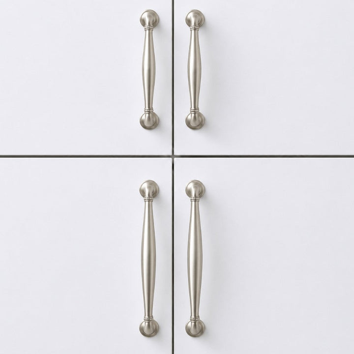 AXIS Brushed Nickel Cabinet Knobs for Kitchen