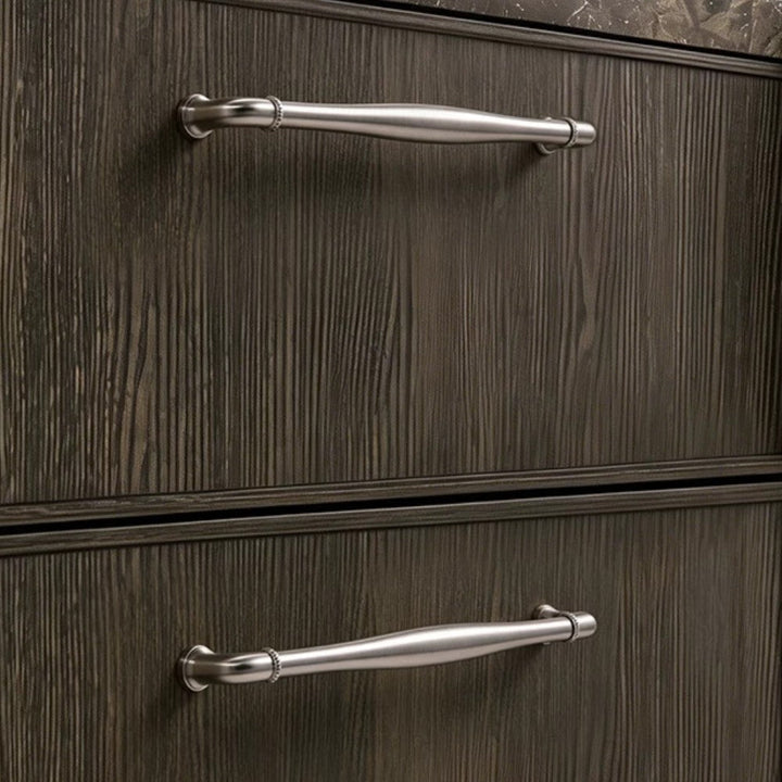 AXIS Brushed Nickel Cabinet Knobs for Kitchen