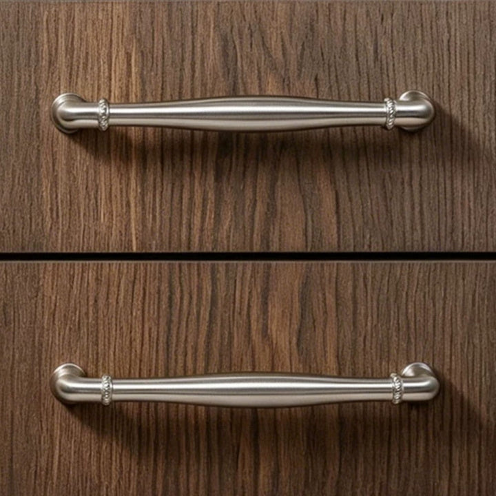 AXIS Brushed Nickel Cabinet Knobs for Kitchen