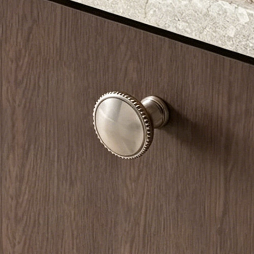 AXIS Brushed Nickel Cabinet Knobs for Kitchen