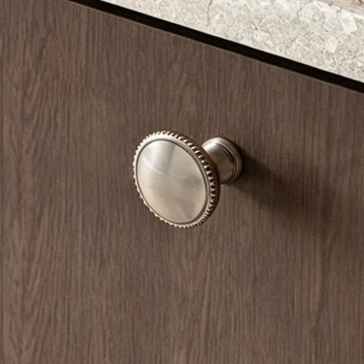 AXIS Brushed Nickel Cabinet Knobs for Kitchen