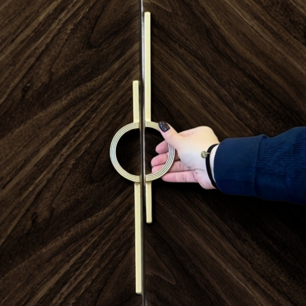 Brushed gold 10-inch cabinet pulls — view 04