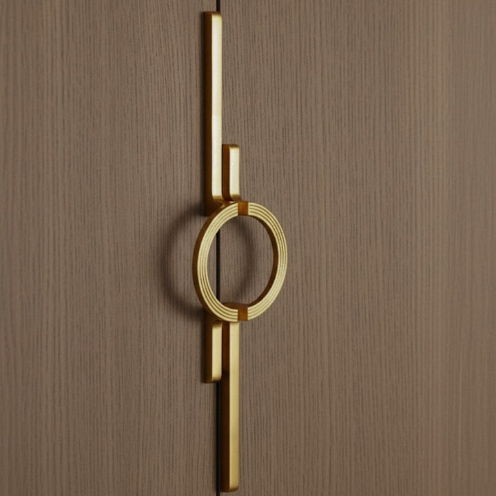 Brushed gold 10-inch cabinet pulls — view 08